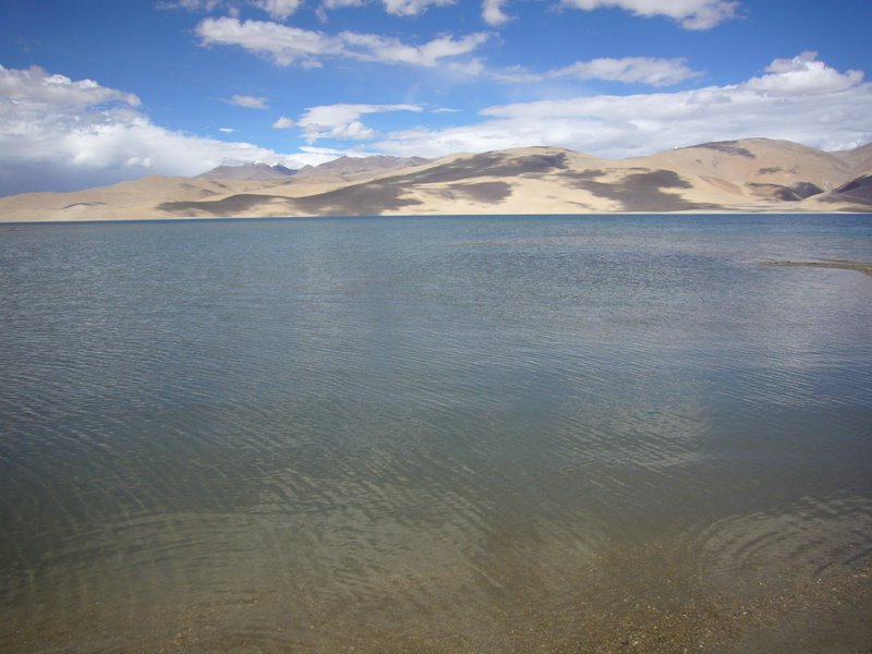 Travel - India - Ladakh - Tso Moriri Trip - Karzog and Tso Moriri - The Beach and the mountain - The Beach